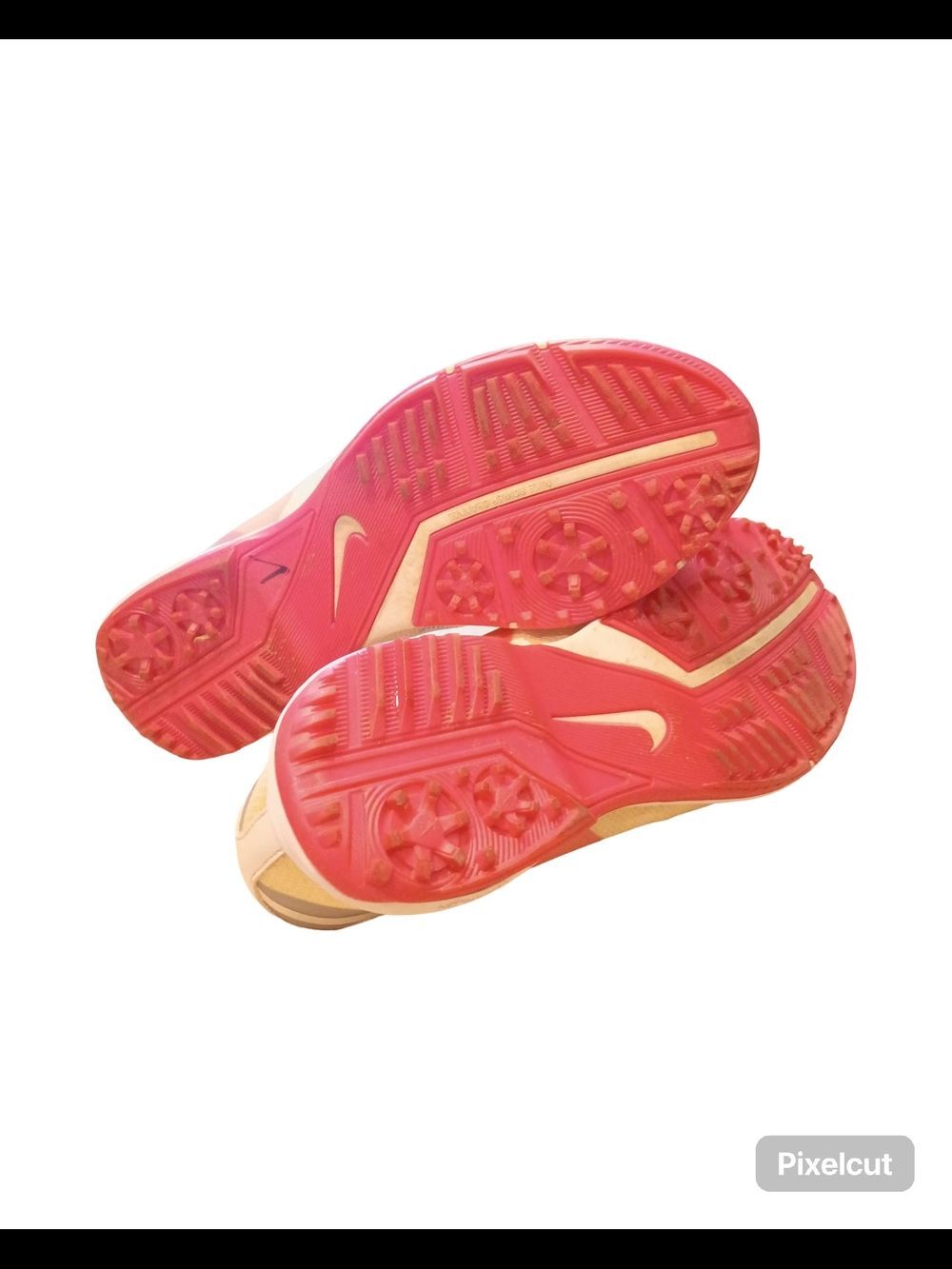 Nike Hyperfuse Lunarlon women's golf shoes | Peach/Orange Mesh | Women's Size 8 - Picture 4 of 12